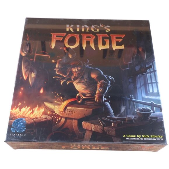 Starling Games Other - King’s Forge Board Game by Starling Games, 2–4 Players, Ages 14+, Dice Crafting